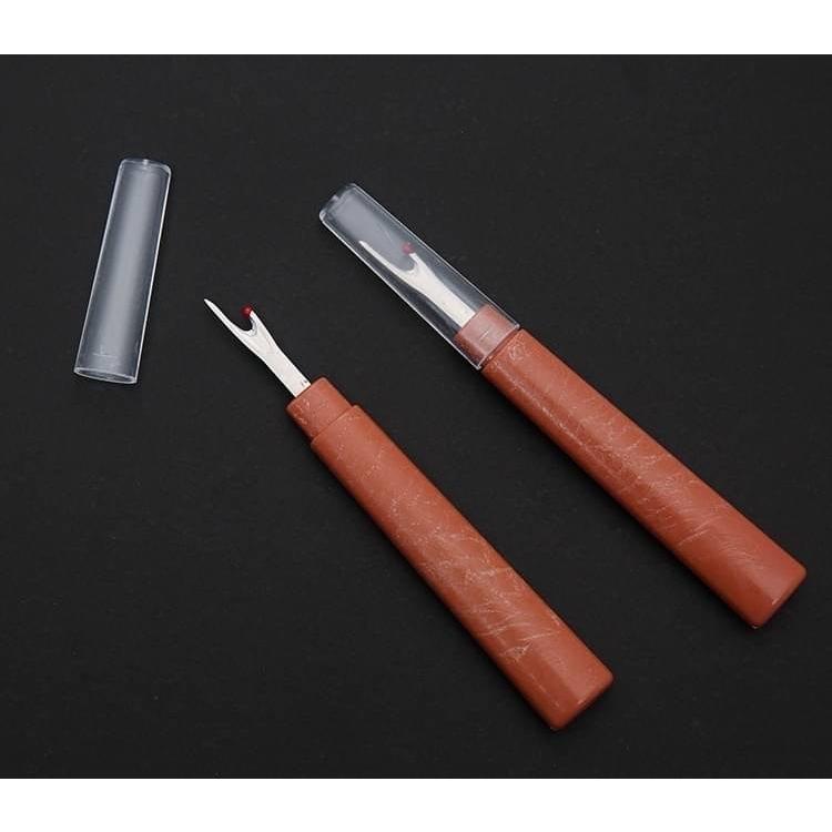 現貨快速出貨 木紋柄拆線神器 3入裝 十字繡服裝衣服縫紉機拆線神器拆線 大號拆線器-細節圖5