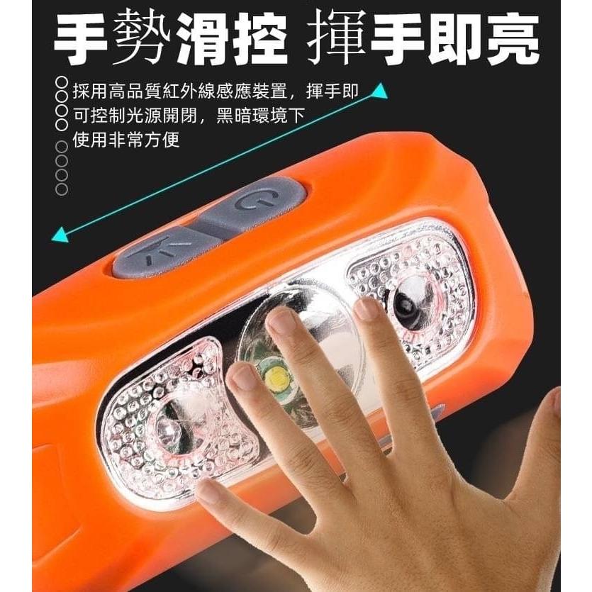 現貨快速出貨 爆亮揮手感應頭燈-細節圖3