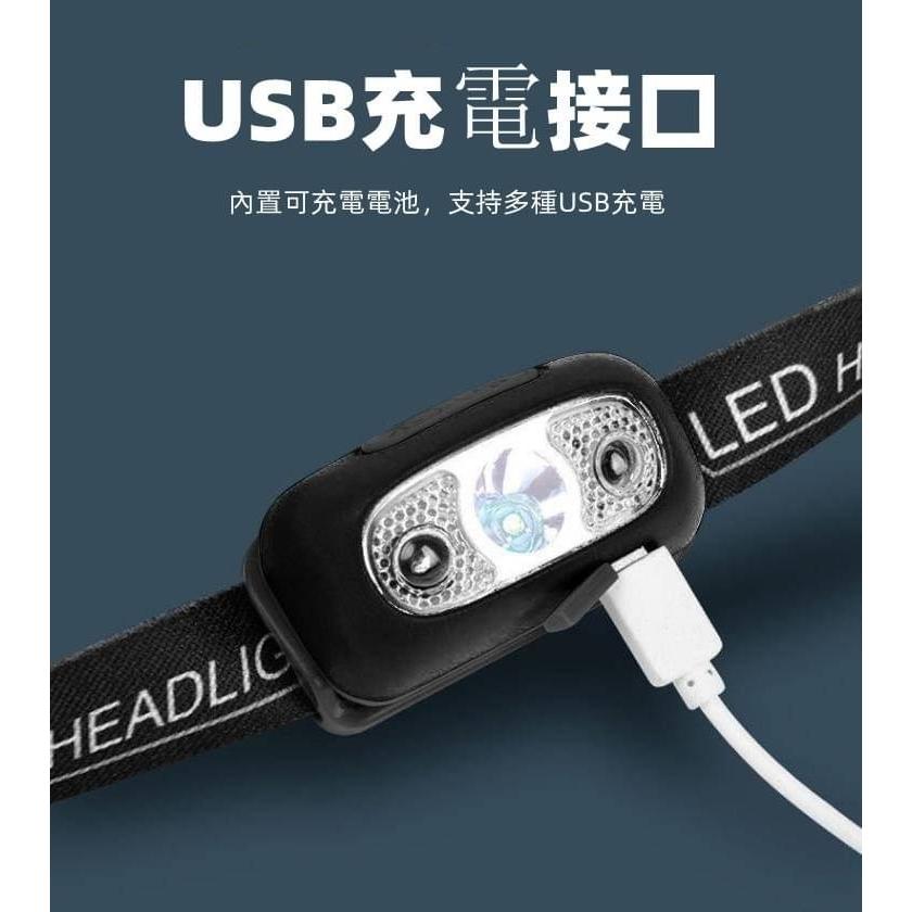 現貨快速出貨 爆亮揮手感應頭燈-細節圖5