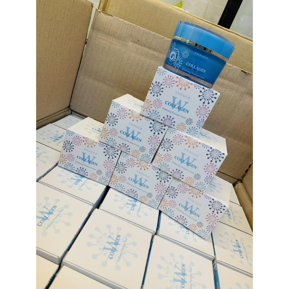 韓國製造 Enough 柔焦濾鏡膠原亮白修護霜50g-細節圖3