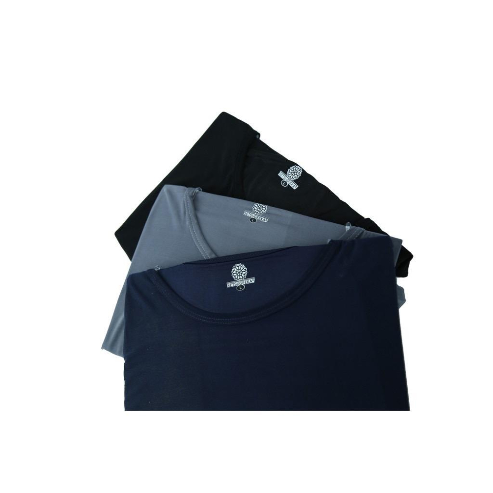 【現貨商品 快速出貨】雪月花超降溫系列 男士素色涼感T 男士內衣 涼感衣 內穿 外搭-細節圖2