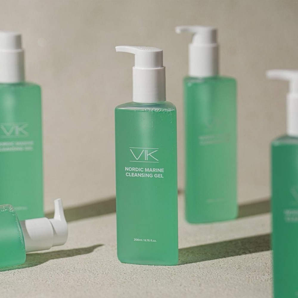 韓國製造 VIK 北歐深海淨顏泡沫凝露 200ml(黑盒)-細節圖2