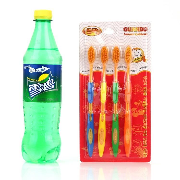 【現貨商品 快速出貨】韓國熱銷健康奈米牙刷 黃金奈米牙刷 韓國軟毛牙刷 竹炭牙刷 雙層牙刷 韓國奈米牙刷 健康牙刷-細節圖5