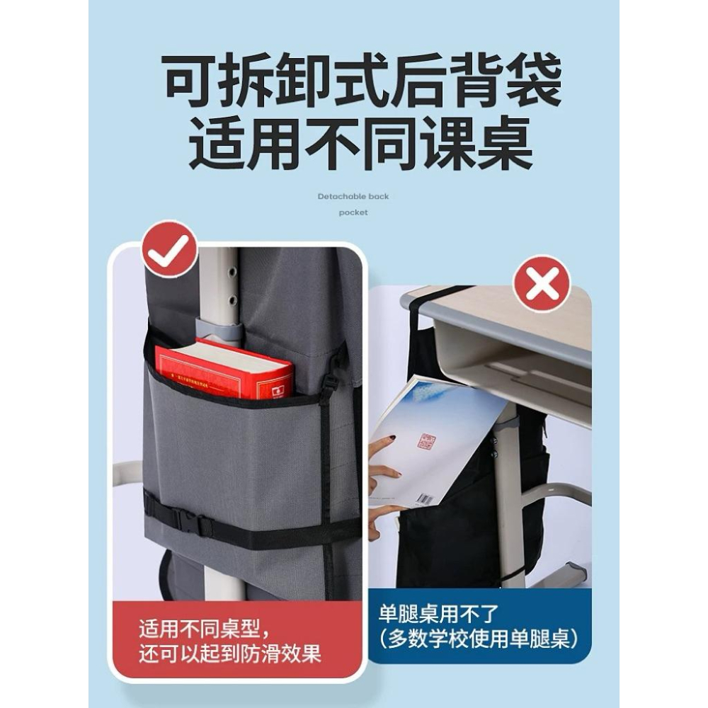 【現貨商品 快速出貨】10層桌邊收納袋-細節圖3