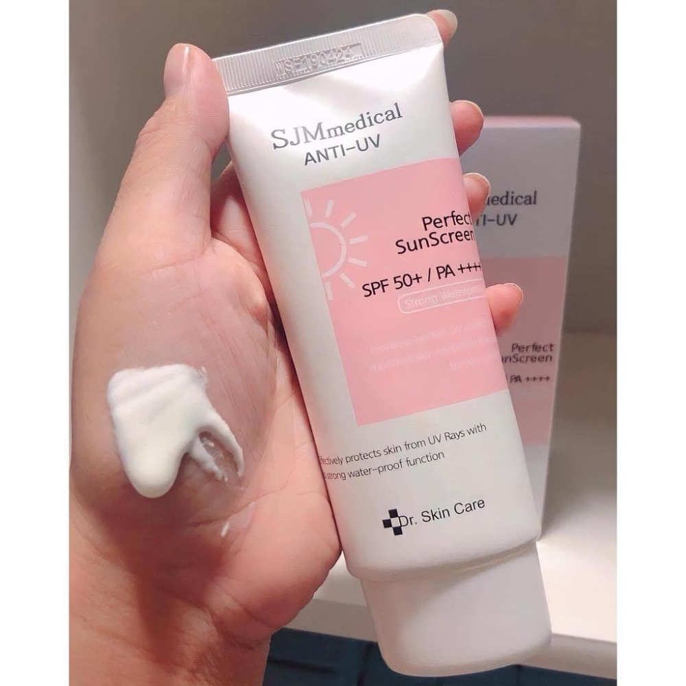 韓國 SJM防水亮白防曬霜 60ml-細節圖2