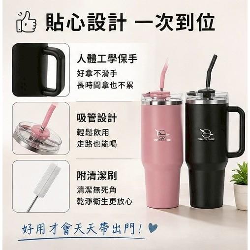 1200ml 手把吸管冰壩杯(附吸管)-細節圖5