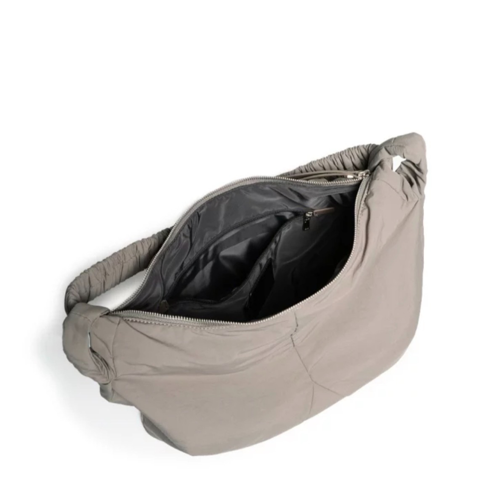 日本代購 品牌MioFIRANO 女士 DRAPE A002 單肩月亮手提托特包 （只有黃色）-細節圖4
