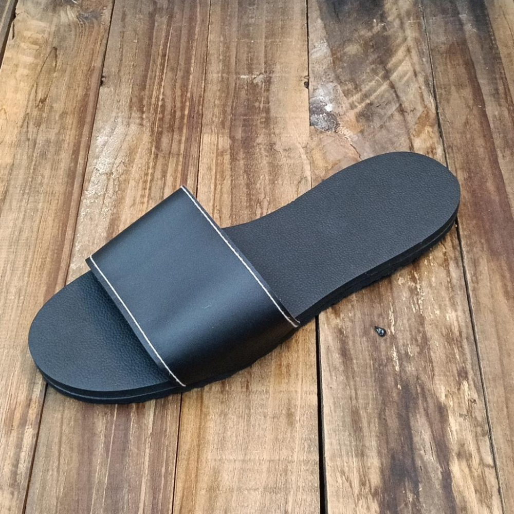 台灣製造 雅鉑  12503-1 厚底 一字室內拖 橡膠室內拖 超防滑室內拖 四季室內拖-細節圖2