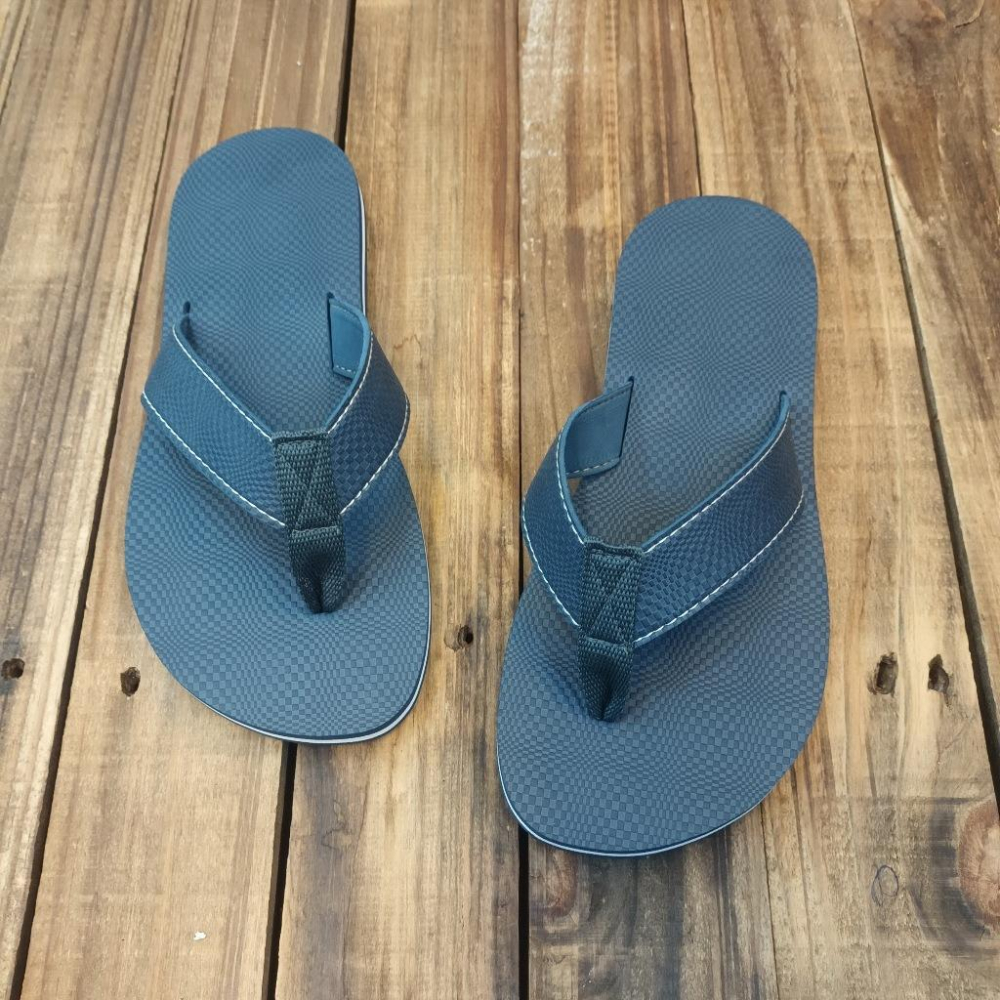 【雅鉑-無印】82405 藍 簡約風室內拖鞋 夾腳室內拖鞋 超輕止滑拖鞋-細節圖2