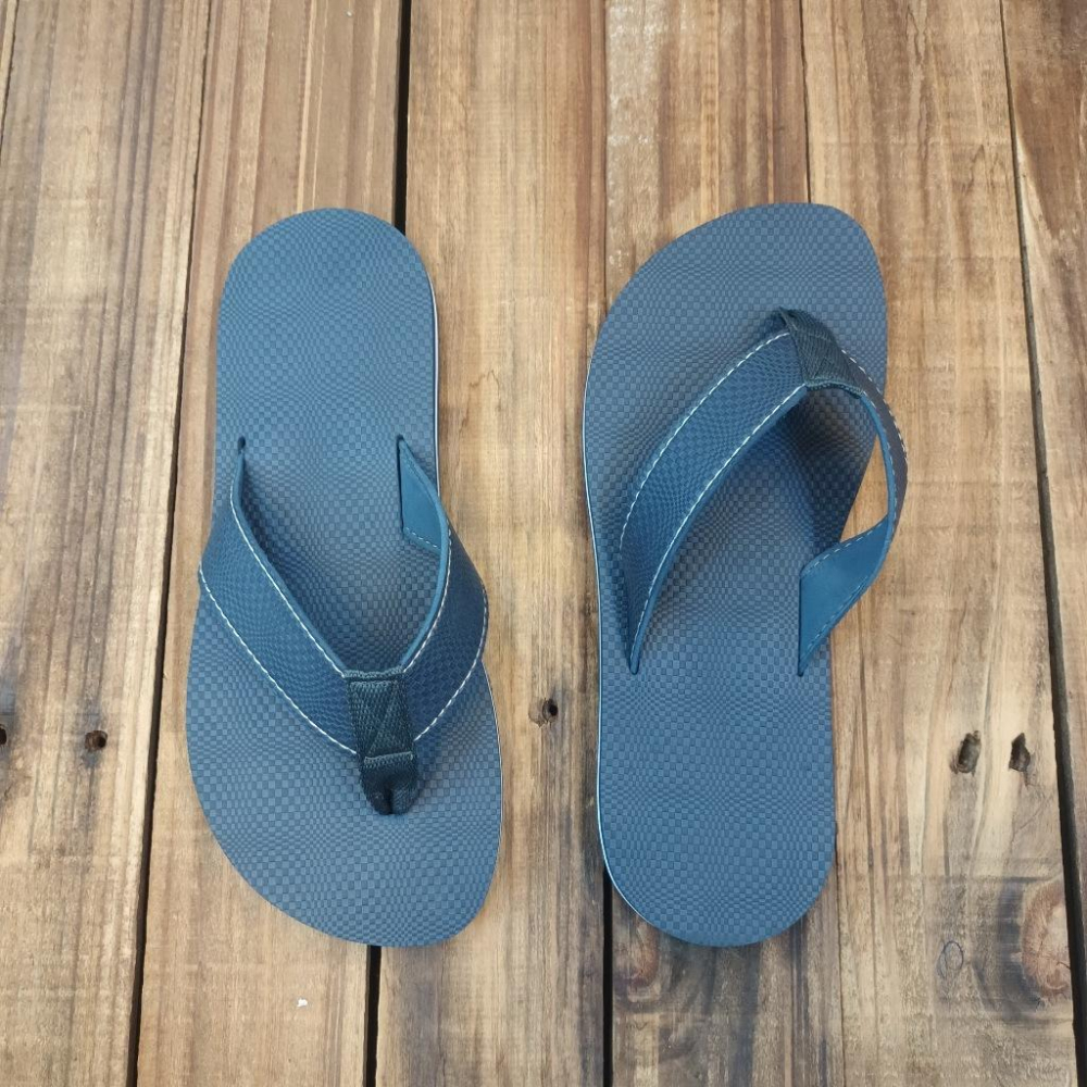 【雅鉑-無印】82405 藍 簡約風室內拖鞋 夾腳室內拖鞋 超輕止滑拖鞋-細節圖3