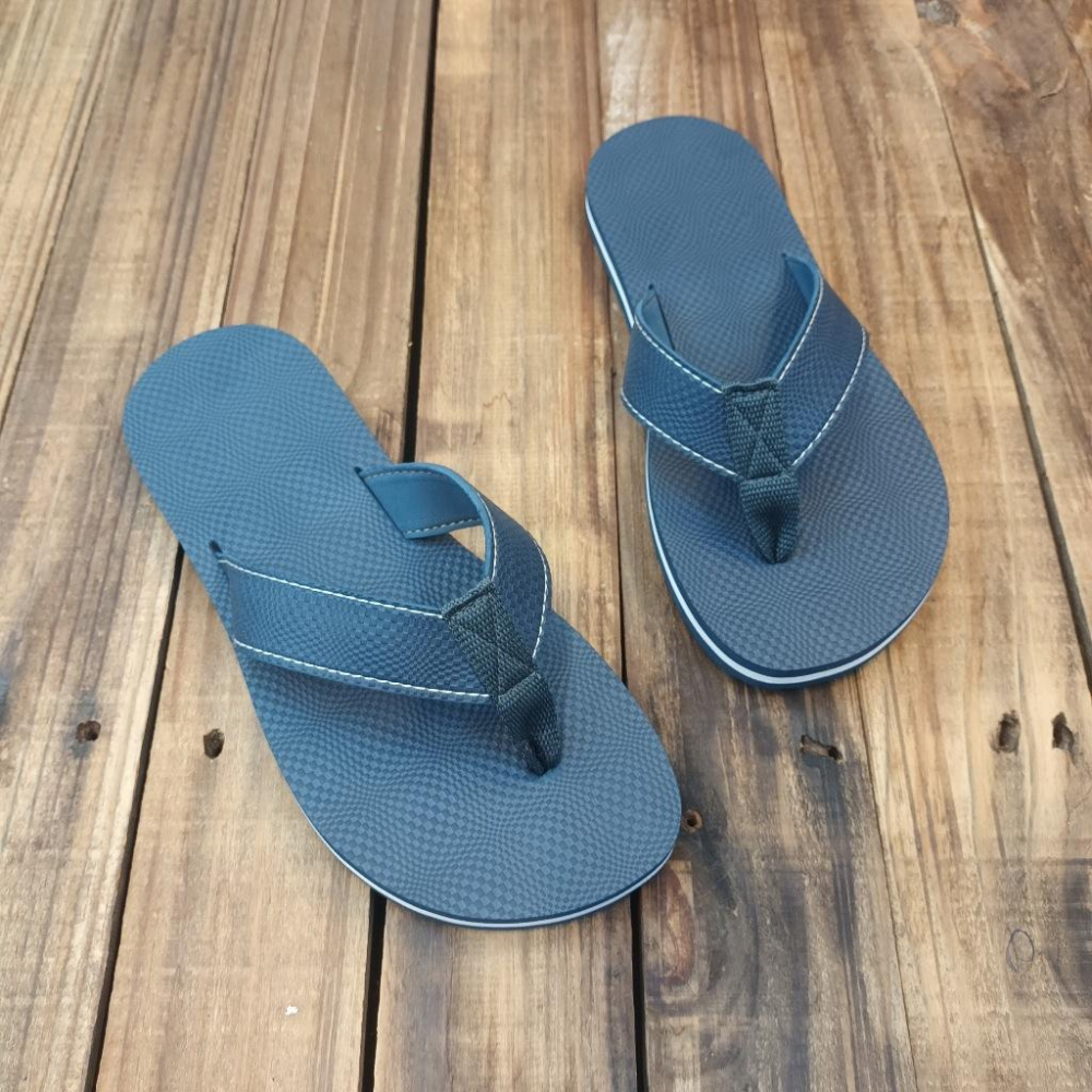 【雅鉑-無印】82405 藍 簡約風室內拖鞋 夾腳室內拖鞋 超輕止滑拖鞋-細節圖4