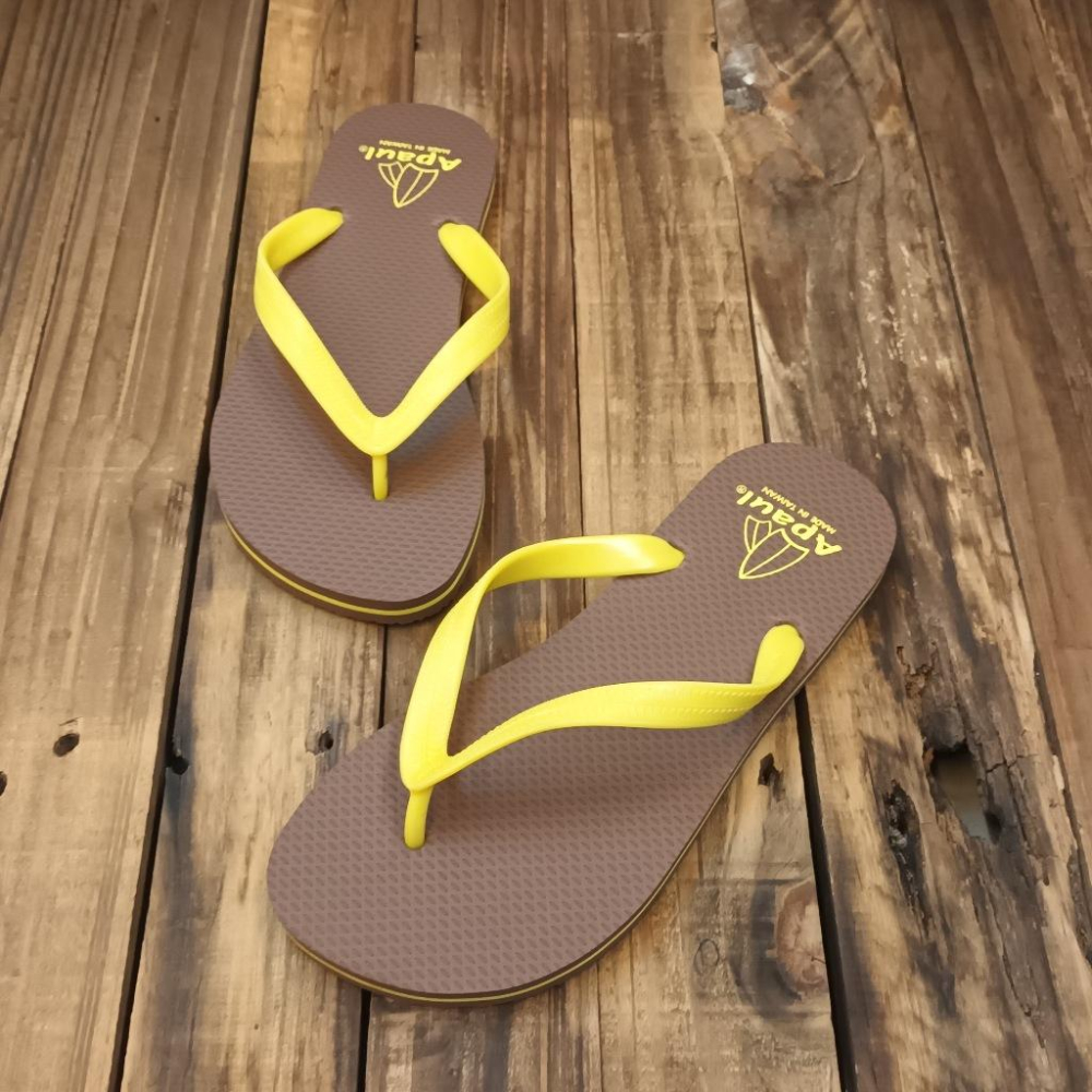 【APAUL 雅鉑】31331 彈性人字拖鞋 橡膠夾腳拖鞋 防水防滑海灘鞋-細節圖3