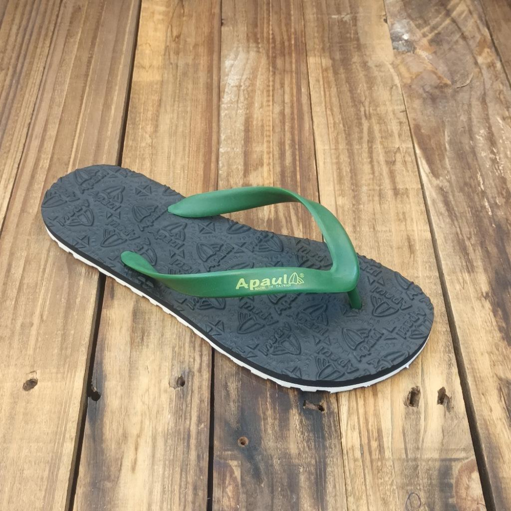 【APAUL 雅鉑】32410-2 鞋耳可選換色 #橡膠耳人字拖鞋 #雅鉑紋路夾腳拖鞋 #矽膠鞋耳海灘鞋-細節圖2