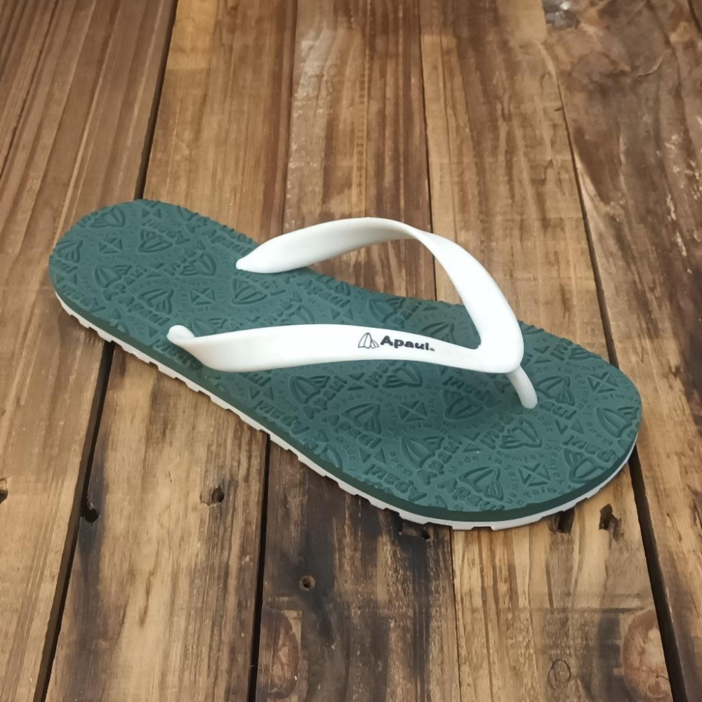 【APAUL 雅鉑】32410-2 鞋耳可選換色 #橡膠耳人字拖鞋 #雅鉑紋路夾腳拖鞋 #矽膠鞋耳海灘鞋-細節圖4