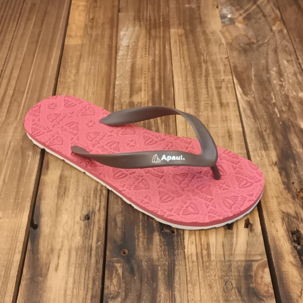 【APAUL 雅鉑】32410-2 鞋耳可選換色 #橡膠耳人字拖鞋 #雅鉑紋路夾腳拖鞋 #矽膠鞋耳海灘鞋-細節圖5