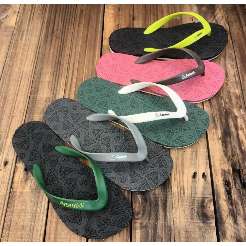 【APAUL 雅鉑】32410-2 鞋耳可選換色 #橡膠耳人字拖鞋 #雅鉑紋路夾腳拖鞋 #矽膠鞋耳海灘鞋-細節圖7