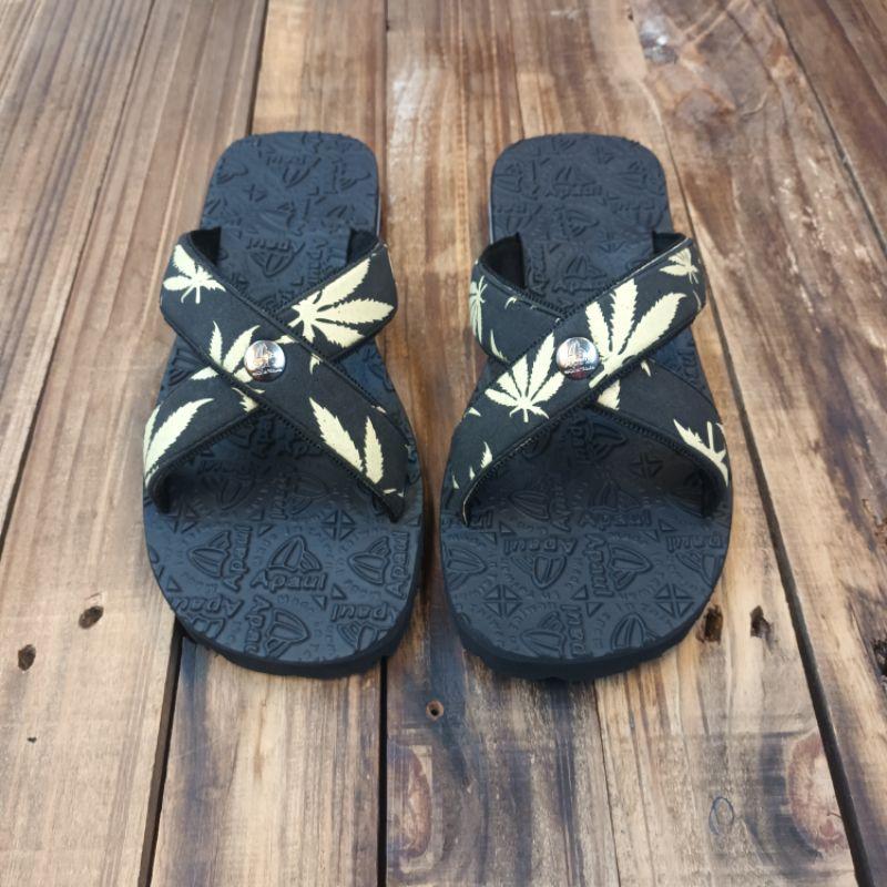 【APAUL 雅鉑品牌鞋】22405黑 軟Q拖鞋-男女款交叉拖鞋 橡膠涼拖鞋-細節圖3