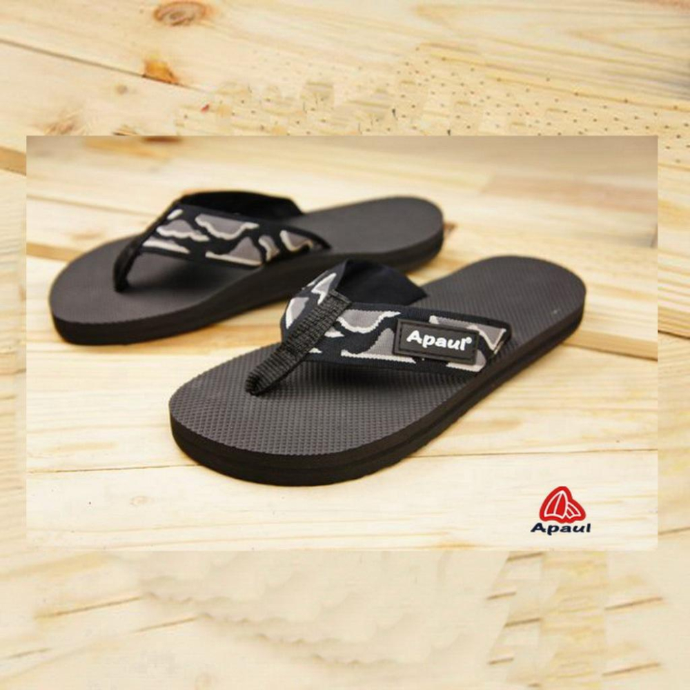 【APAUL 雅鉑】31307-咖.黑色系 夾腳進化款拖鞋 足弓拖鞋 超止滑拖鞋-細節圖2