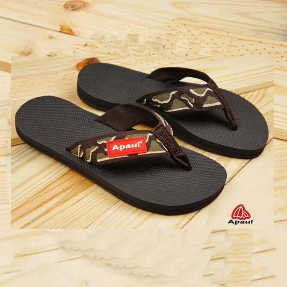 【APAUL 雅鉑】31307-咖.黑色系 夾腳進化款拖鞋 足弓拖鞋 超止滑拖鞋-細節圖3