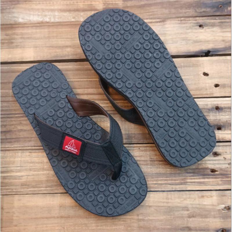 【APAUL 雅鉑】32310 黑 大圓圈紋拖鞋 立體紋夾腳拖 防水止滑夾腳拖-細節圖3