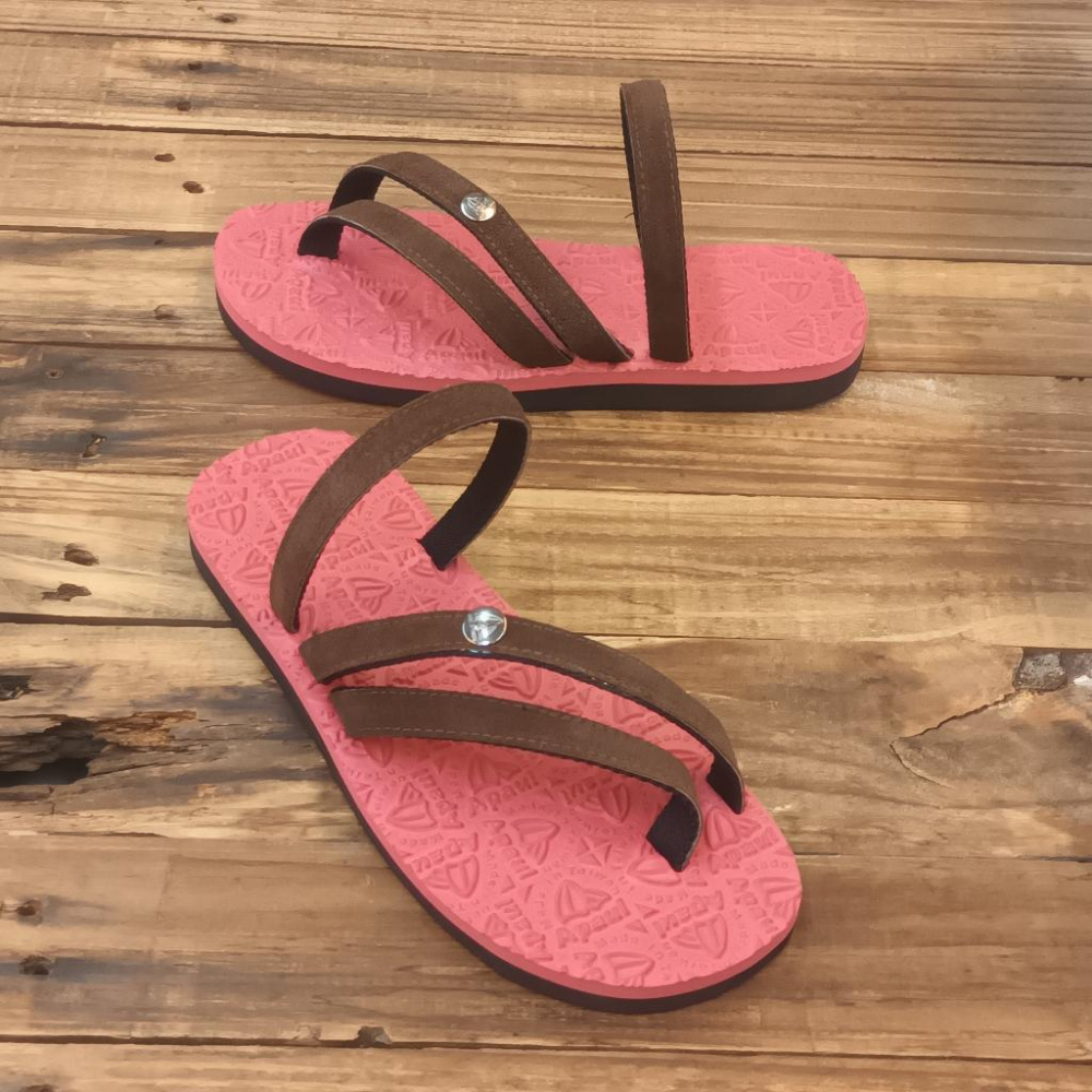 【APAUL雅鉑】52303-2 咖/酒紅 多色涼拖鞋 手作涼拖鞋 經典涼拖鞋 限定男女款涼拖鞋-細節圖3