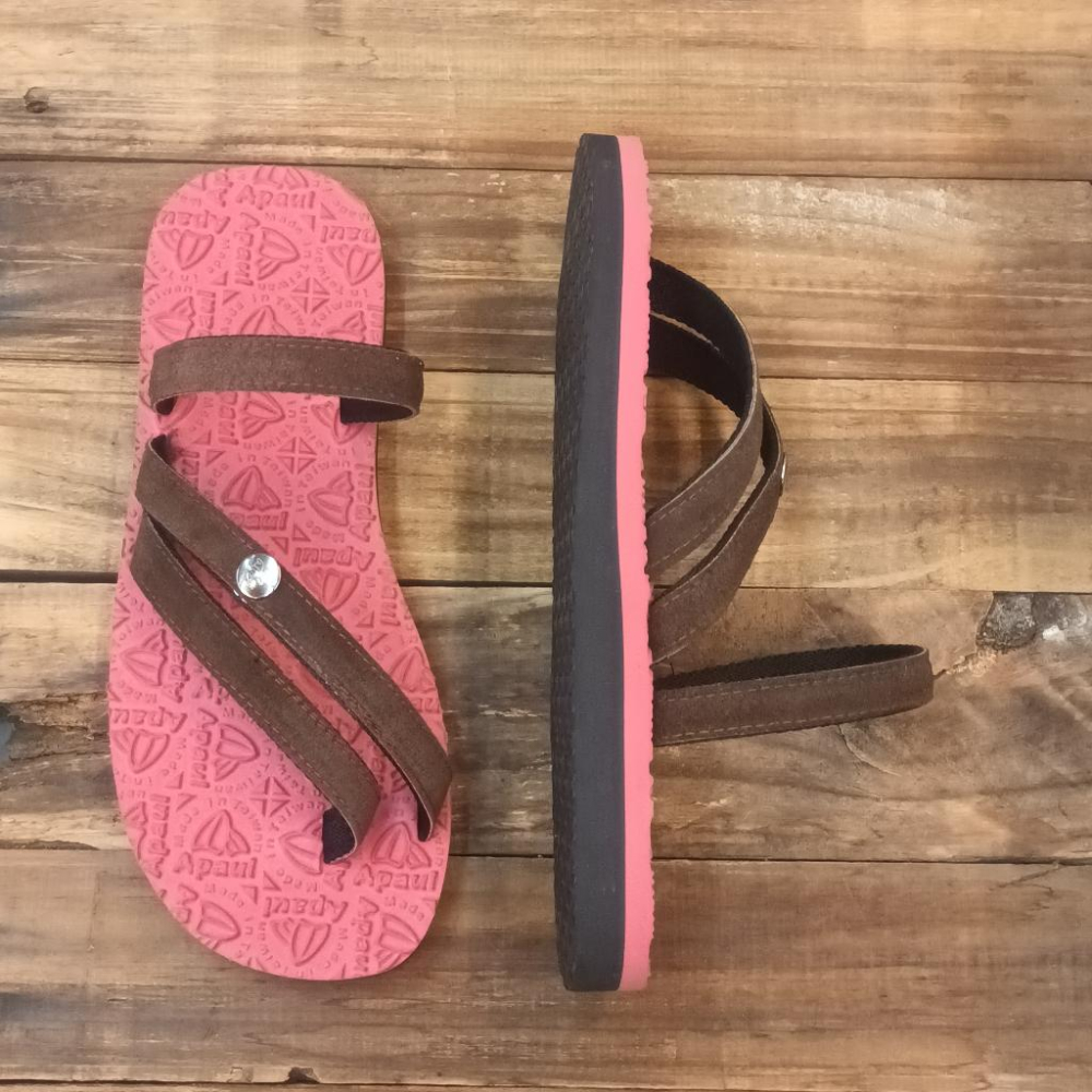 【APAUL雅鉑】52303-2 咖/酒紅 多色涼拖鞋 手作涼拖鞋 經典涼拖鞋 限定男女款涼拖鞋-細節圖5