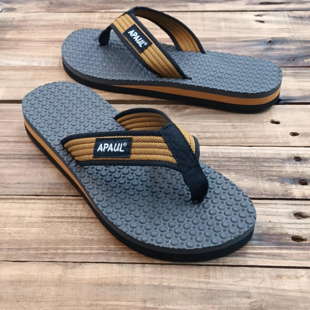 【APAUL 雅鉑】32306圓點紋拖鞋 軟Q夾腳拖 男生夾腳拖-細節圖7