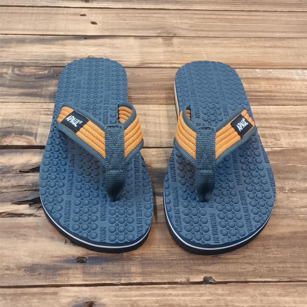 【APAUL 雅鉑】32306圓點紋拖鞋 軟Q夾腳拖 男生夾腳拖-細節圖8