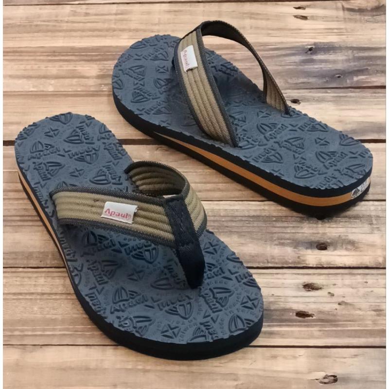 【APAUL 雅鉑】32302  黑咖 雅鉑紋人字拖鞋 加厚夾腳拖 橡膠立體紋夾腳拖鞋-細節圖6