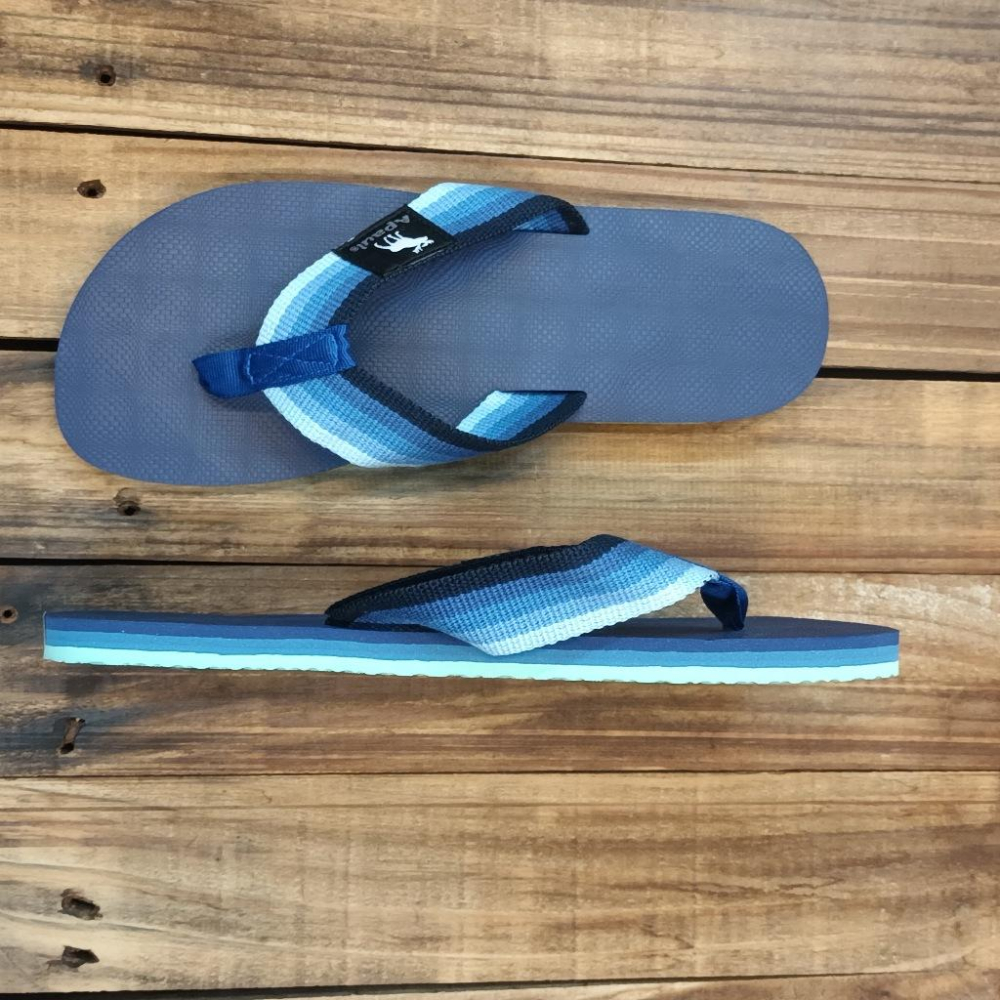 【APAUL 雅鉑】30501 藍 平紋夾腳拖鞋 止滑橡膠拖鞋  男生夾腳拖-細節圖4