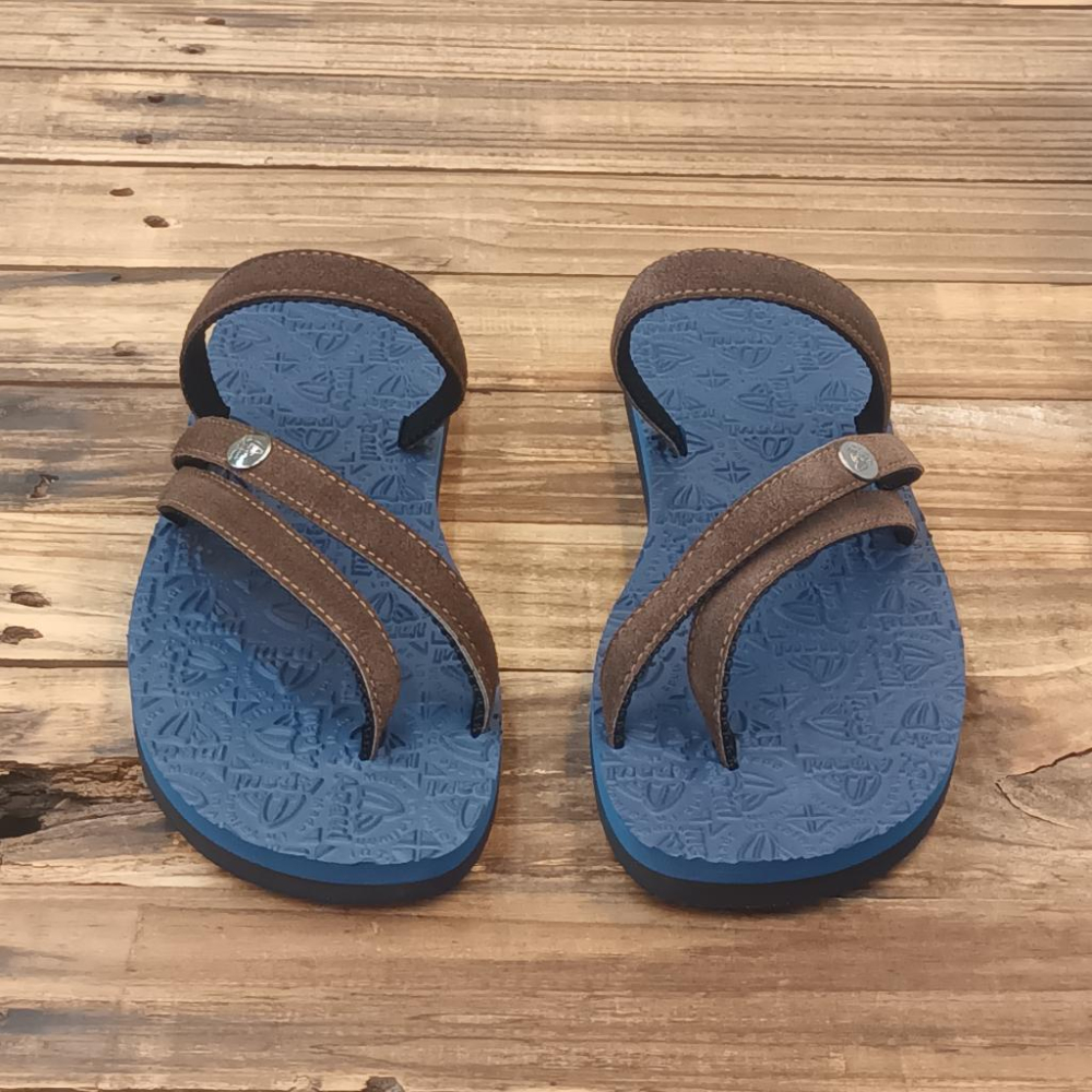 【APAUL雅鉑】52303-6 咖/藍 多色系涼拖鞋 手作涼拖鞋 經典涼拖鞋 限定男女款涼拖鞋-細節圖2