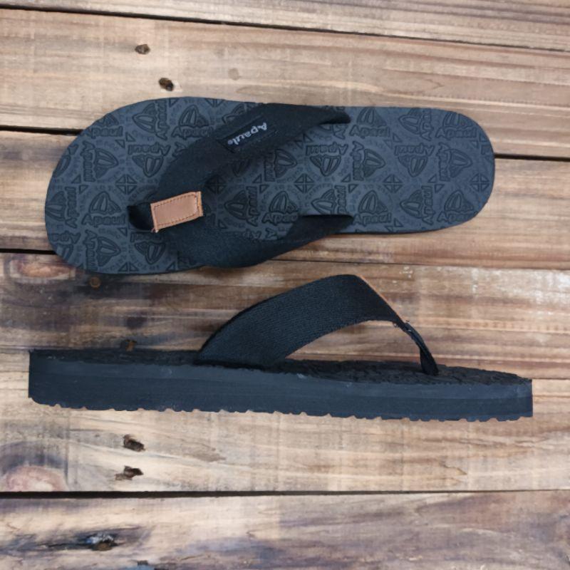 【APAUL雅鉑】32207-黑 軟Q進化拖鞋 加厚耐磨夾腳拖-細節圖5