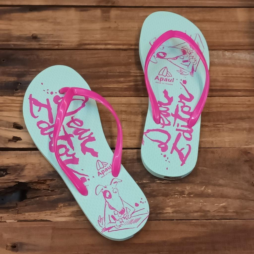 【APAUL雅鉑】31512- 多色 人字拖 Q彈底人字拖 個性風人字拖-細節圖5