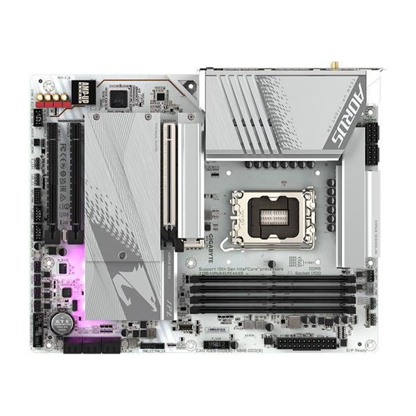 技嘉GIGABYTE Z790 AORUS ELITE AX ICE Intel主機板-細節圖4