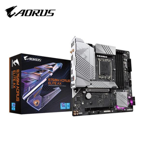 技嘉GIGABYTE B760M AORUS ELITE AX INTEL主機板