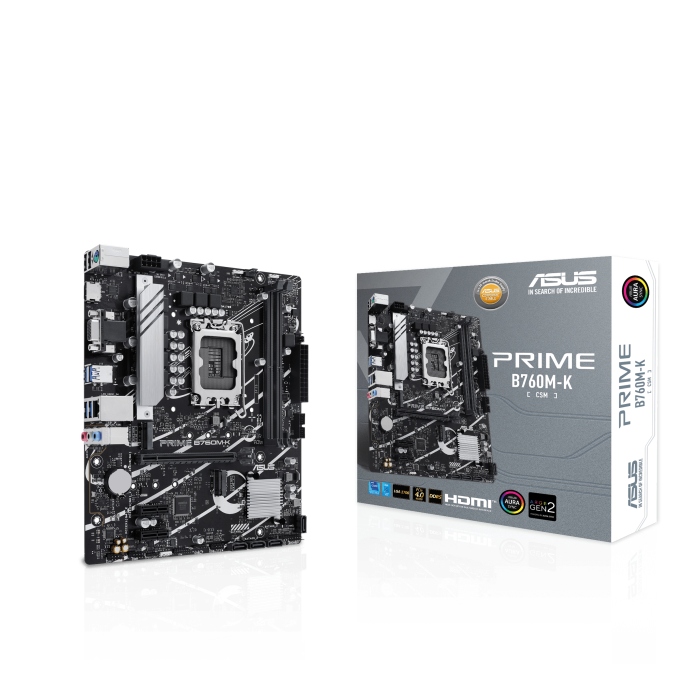 華碩 ASUS PRIME B760M - K - CSM Intel主機板-細節圖2