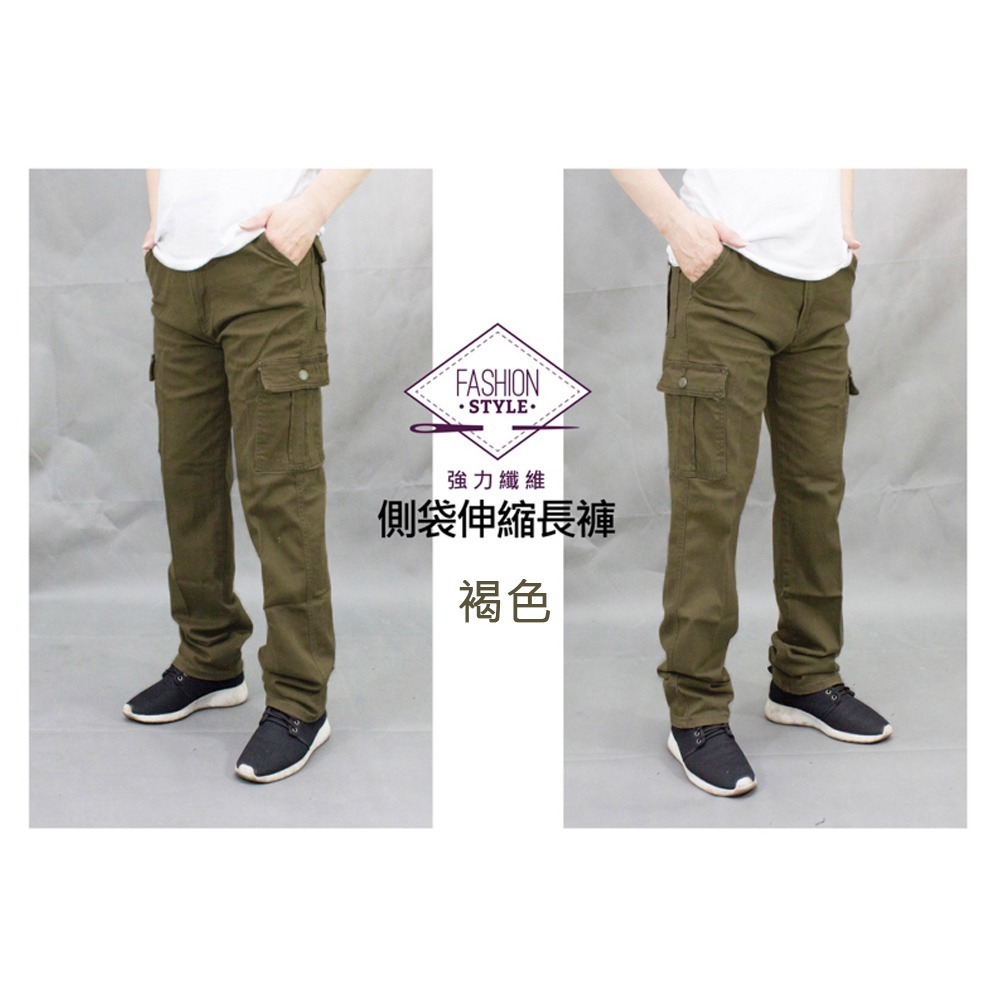 KASO 高磅防割彈性工作褲 真厚款 經典熱銷 耐磨推薦 多口袋工作褲 長褲 男 女 6536-細節圖8