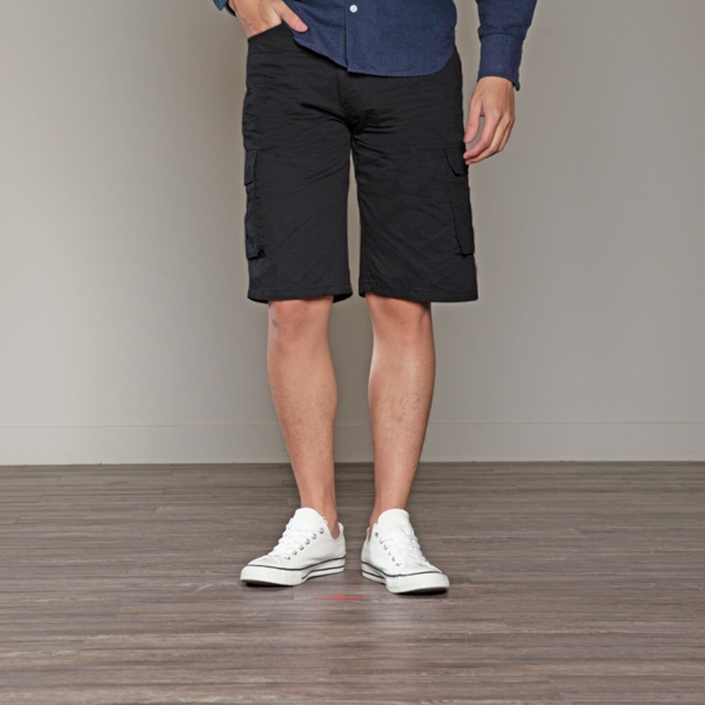 KASO 多口袋彈性短褲 側袋工作褲 短褲 工裝褲 休閒短褲 男 女 透氣 2649 6006-規格圖11