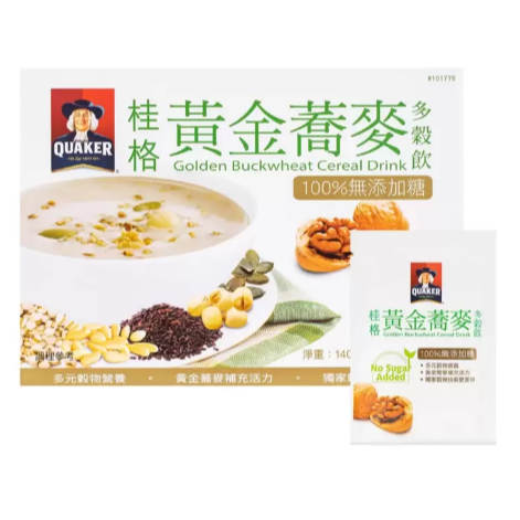 ✨好市多現貨✨桂格 無糖黃金蕎麥多穀飲 28公克 X 50入-細節圖2