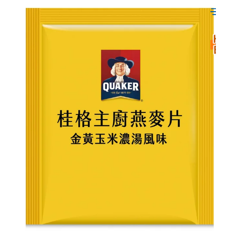 ✨好市多現貨✨桂格 主廚燕麥片 金黃玉米濃湯風味 47公克 X 30包-細節圖2