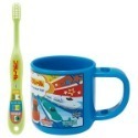 日本代購 SKATER 兒童牙刷杯組 附牙刷 漱口杯 盥洗用品 3-5歲適用 KTB5-規格圖4