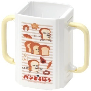 日本代購 Skater   米奇 維尼 凱蒂貓 巧虎 鋁箔包紙盒飲料可折疊輔助杯架 DHP2 日本製-規格圖5