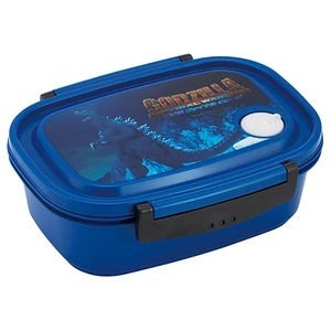 日本代購 skater 日本製 卡通 素色 輕量方形雙面扣便當盒(L) XPM5 保鮮盒 720ml-規格圖7