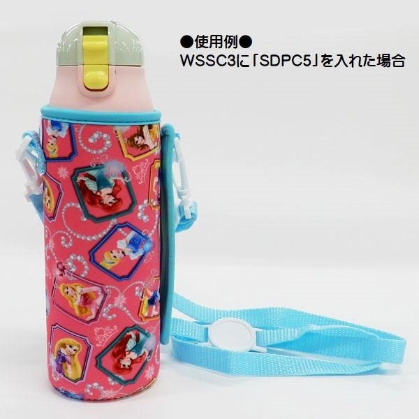 日本代購 skater 潛水布 水壺保護套 WSSC3 適用 500ml寶特瓶 SDC4 KSDC4 SDPC5-細節圖6