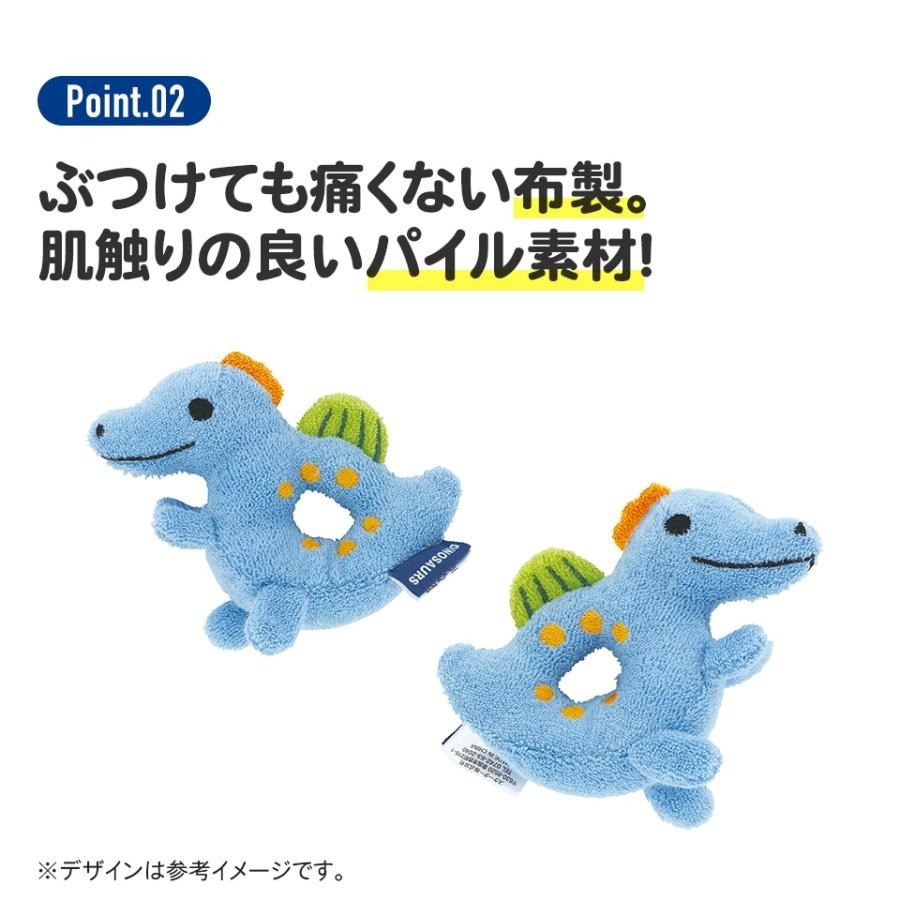 日本代購 skater 嬰幼兒專用 安全 布撥浪鼓 BGR1-細節圖3