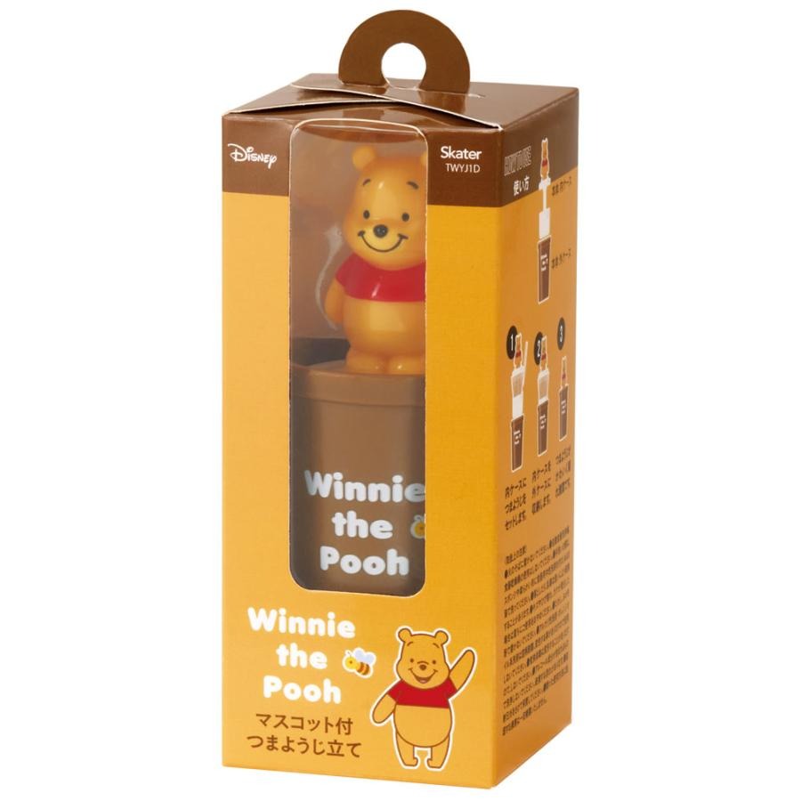 日本代購 skater 維尼 大耳狗 卡通造型 牙籤收納盒 TWYJ1D-細節圖5