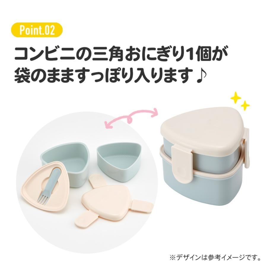 skater 日製 三角飯糰盒ONC1PAG-細節圖4