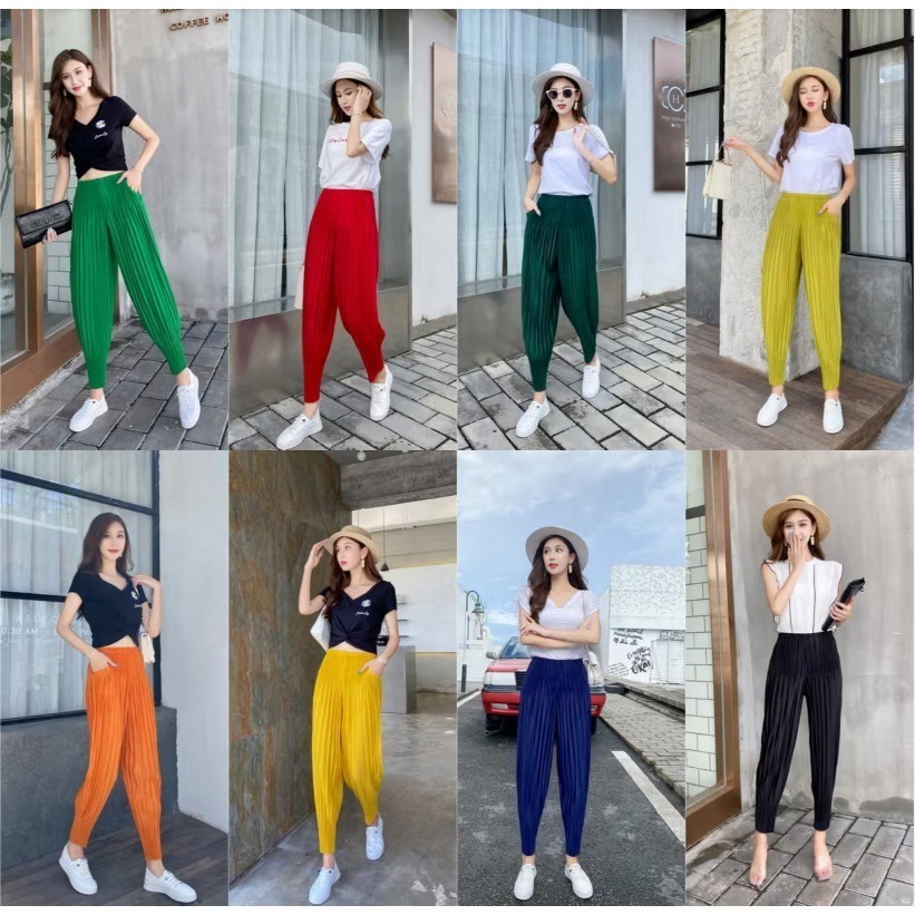 【年年爆款】三宅褶皺-蘿蔔褲-細節圖4