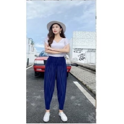 【年年爆款】三宅褶皺-蘿蔔褲-規格圖4