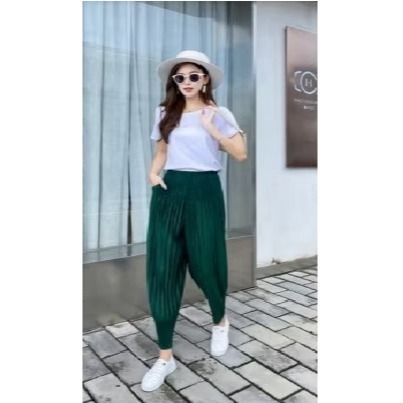 【年年爆款】三宅褶皺-蘿蔔褲-規格圖4